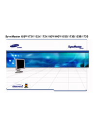 Zobrazit dokument Samsung 173S Specifikace